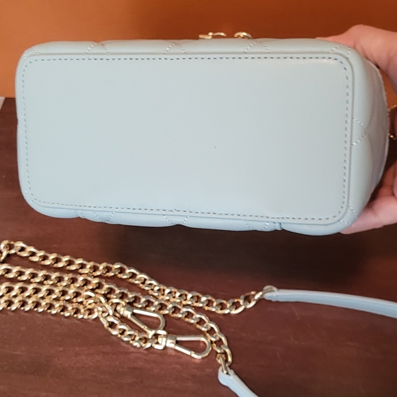 EUC Kate Spade Vanity Case Bag in Tiffany Blue - Picture 13 of 15